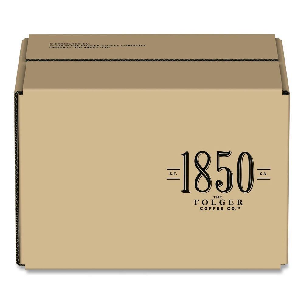 S.F. 1850 CA. THE FOLGER COFFEE CO.™

DISTRIBUTED BY
GER COFFEE COMPANY
ORRVILLE, OH 44667 USA