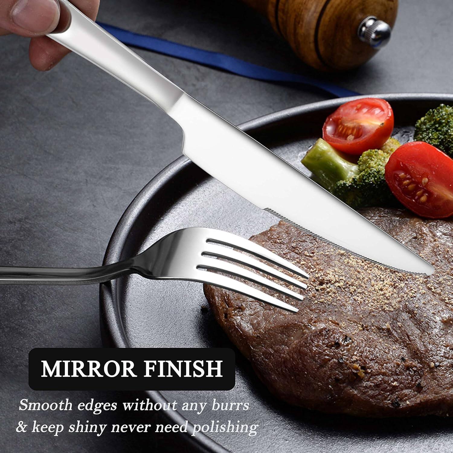 MIRROR FINISH  
Smooth edges without any burrs & keep shiny never need polishing