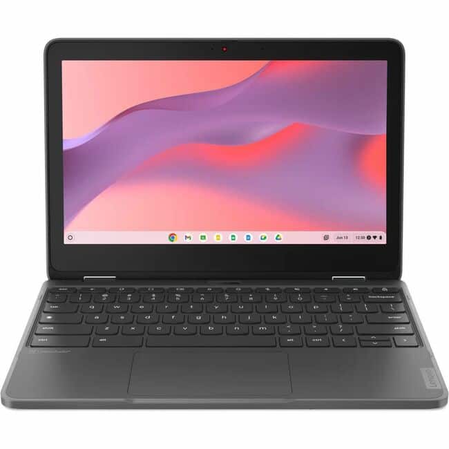 Lenovo - 300e Yoga Chromebook Gen 4 82W2002HUS 11.6" Touchscreen Convertible 2 in 1 Chromebook - HD - Octa-core (ARM - Graphite Gray