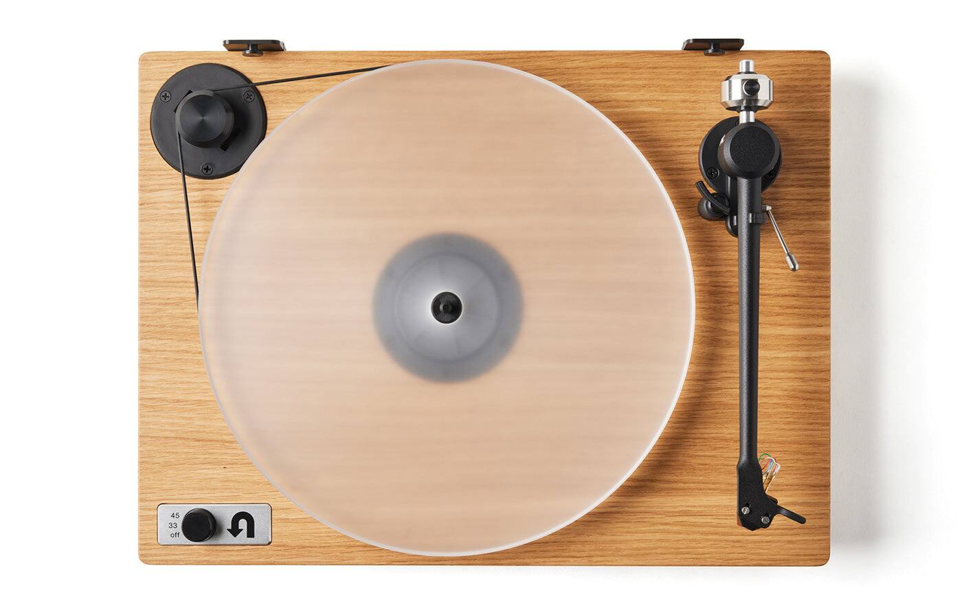 Left. U-Turn Audio - U-Turn Audio Orbit Special Turntable - Oak - Oak.