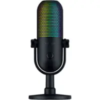 Razer - Seiren V3 Chroma Condenser USB Microphone - Front_Zoom