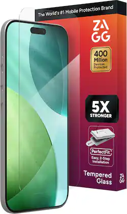 ZAGG - Glass Elite Screen Protector for Apple iPhone Air - Clear