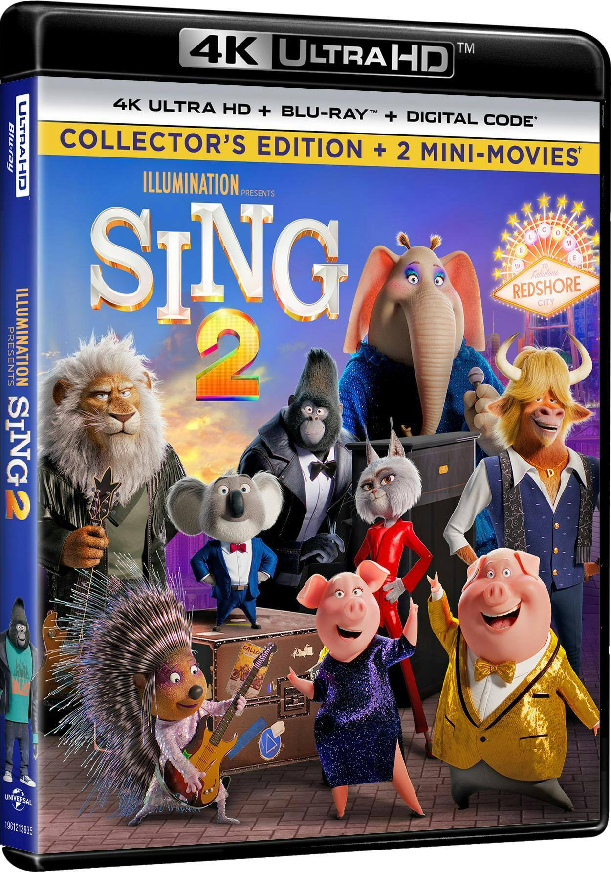 Angle. Sing 2   - 4K Blu-Ray.