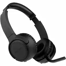Front. Kensington - Kensington H1050 EQ Headset - Stereo - Wireless - Bluetooth - On-ear - Binaural - Black.