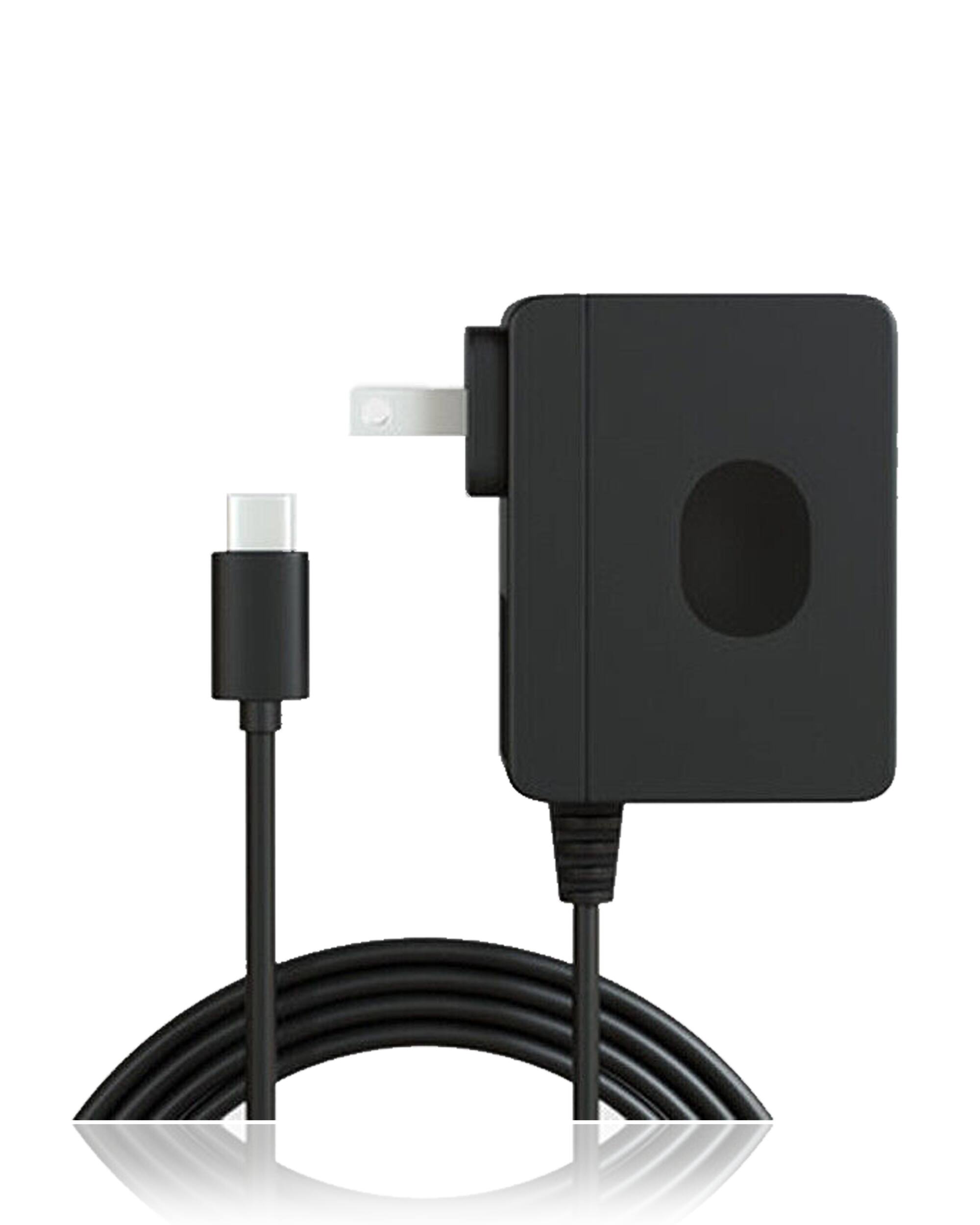 Front. MobileSentrix - Generic AC Adapter / Power Charger Replacement Compatible For Nintendo Switch - Black.