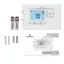 Alt View 14. Emerson - 70 Series, 7 Day Programmable, Single Stage (1H/1C) Thermostat - White.