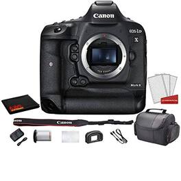Canon - EOS-1D X Mark II Full-Frame DSLR Camera (Body Only) 0931C002 Bundle Kit with Carrying Case and More