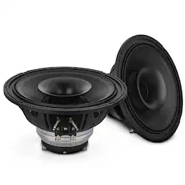 DS18 Audio - 8" Hybrid Coaxial Speaker With Water Resistant Glass Fiber Cone and Compression Driver | 250W RMS 4-Ohm - Black