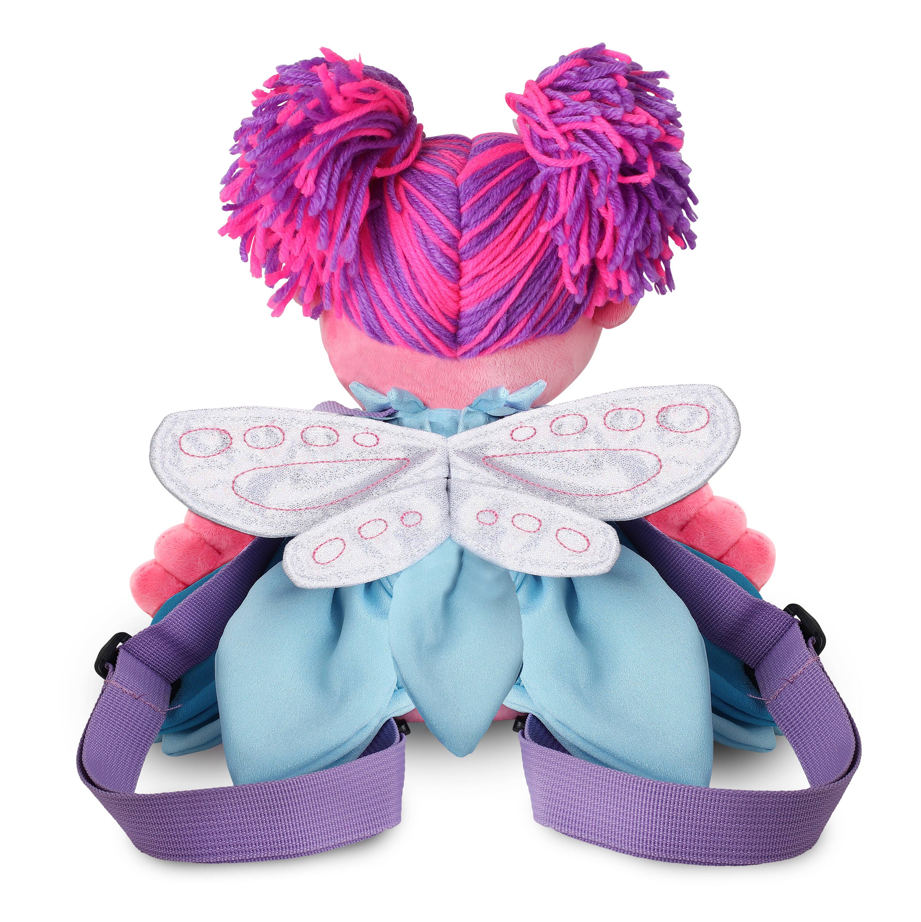 Alt View 16. Singing Machine - Sesame Street Karaoke Plush Backpack, Sing-Along Microphone & Speaker with Record, Playback and songs - Abby Caddaby.