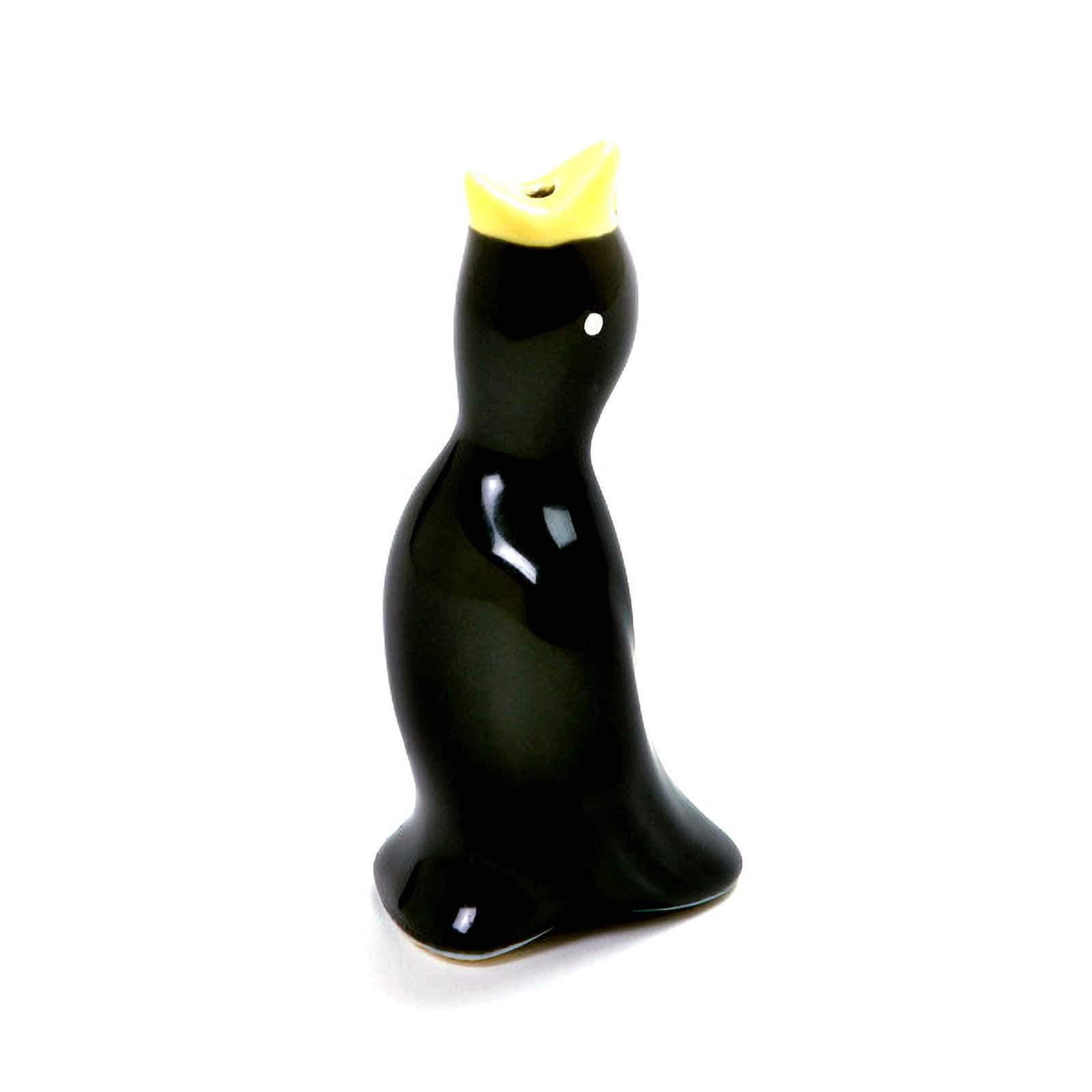 Norpro - Ceramic Pie Bird – Steam Vent for Fruit Pies, Classic Design - Black