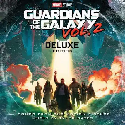MARVEL STUDIOS
GUARDIANS OF THE GALAXY VOL. 2
DELUXE EDITION
SONGS FROM THE MOTION PICTURE
MUSIC BY TYLER BATES