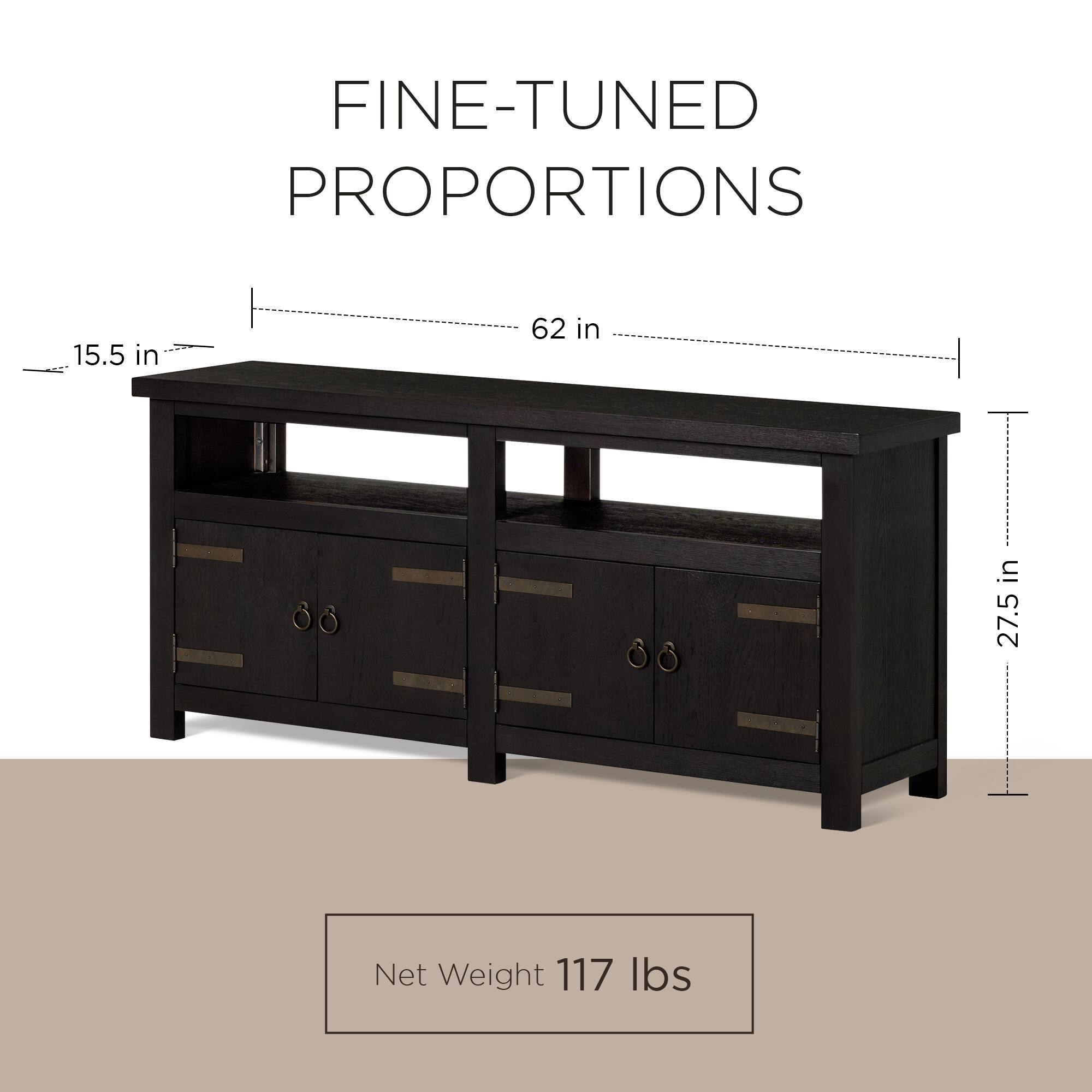 FINE-TUNED PROPORTIONS

15.5 in  
62 in  
27.5 in  

Net Weight 117 lbs
