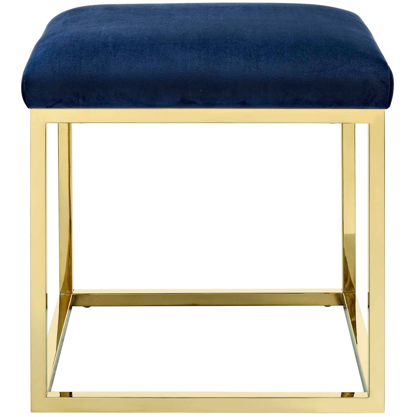 Alt View 1. Modway - Anticipate Ottoman by Modway - EEI-2849-GLD-NAV.
