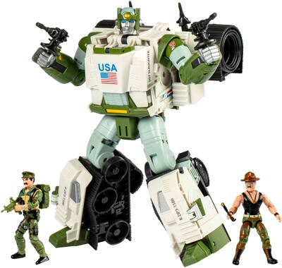 Collaborative G.I. Joe x Transformers Autobot Kup Triple T F9941 Collaborative G.I. Joe x Transformers Autobot Kup Triple T F9941