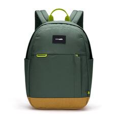 Front. Pacsafe - GO 15L Backpack, Spruce Green - Spruce Green.
