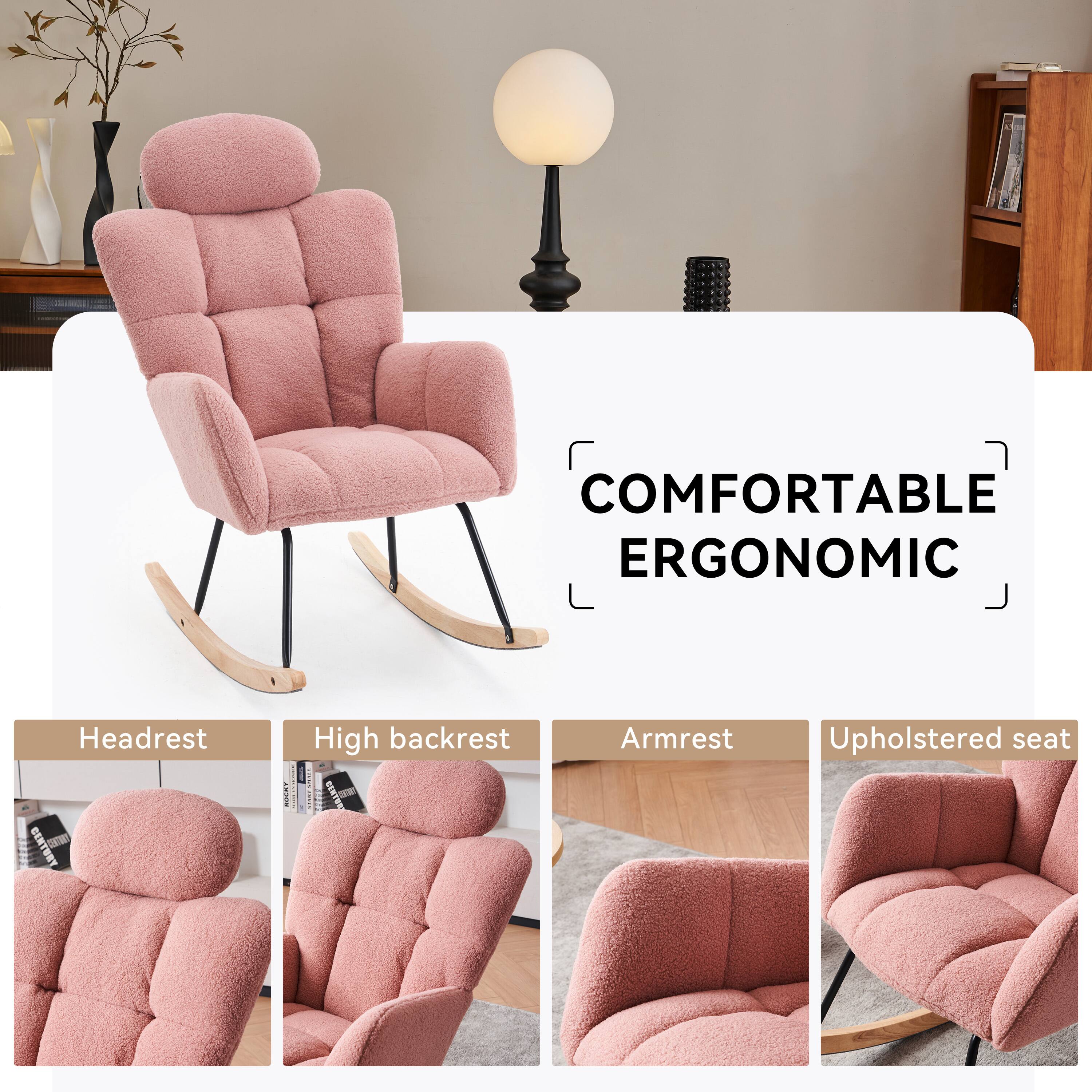 COMFORTABLE ERGONOMIC

Headrest

High backrest

Armrest

Upholstered seat