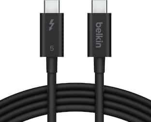 Apple Thunderbolt 5 (USB‑C) Pro Cable (1 m) Black - Best Buy Apple Thunderbolt 5 (USB‑C) Pro Cable (1 m) Black - Best Buy