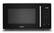 Front. Whirlpool - 0.9 Cu. Ft. Countertop Microwave with 900W Cooking Power - Black.
