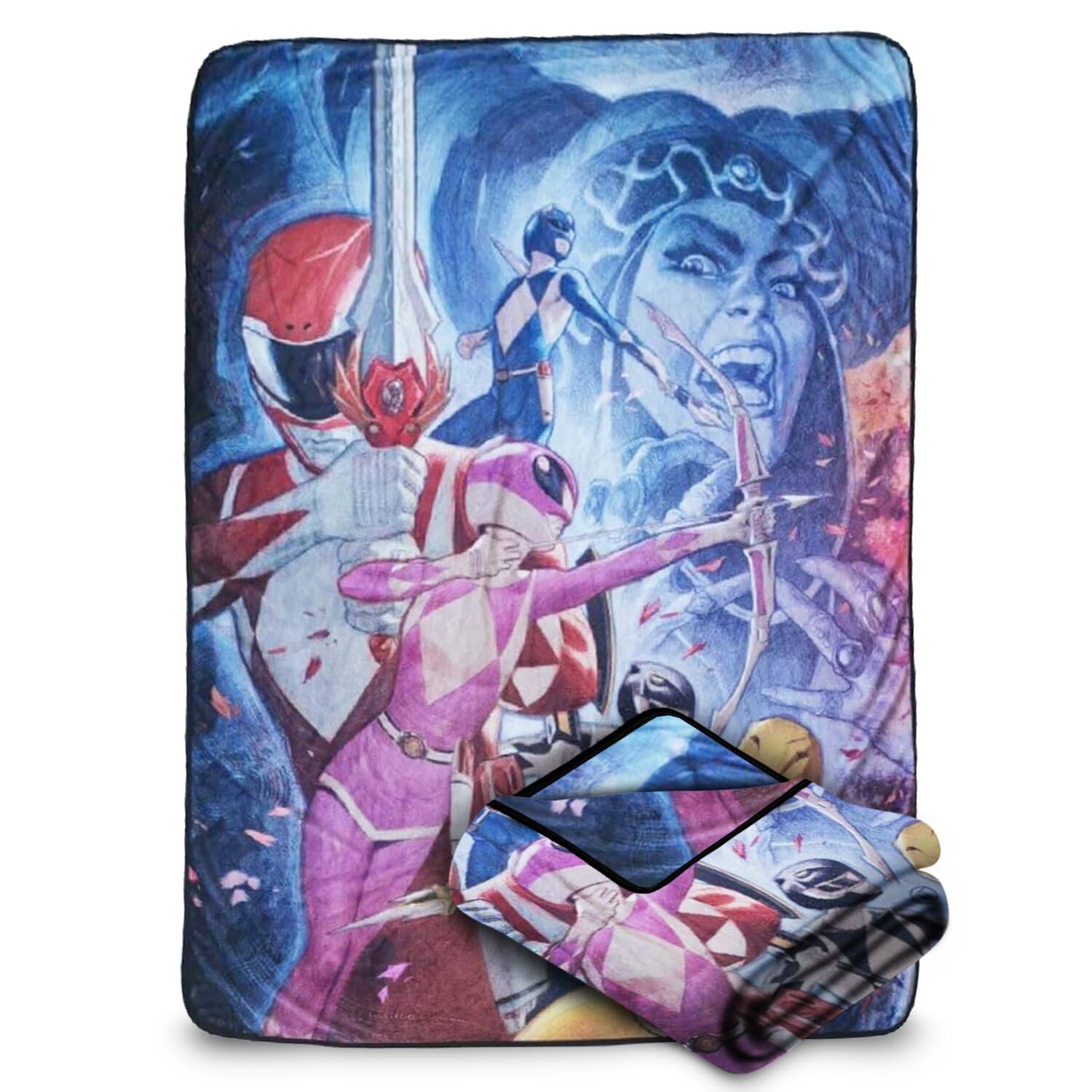 Bazillion Dreams - Refurbished Excellent - Power Rangers Blanket - Multicolor