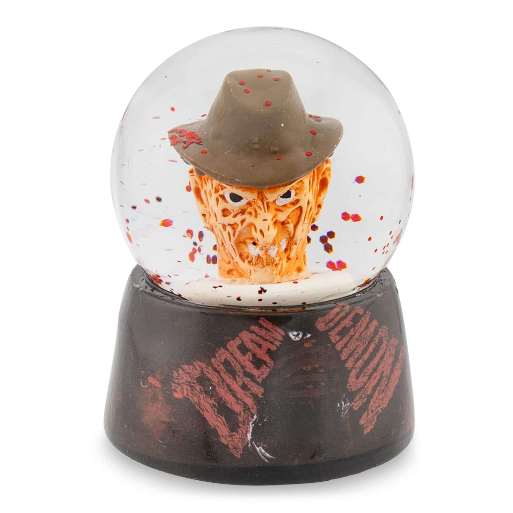 Silver Buffalo - A Nightmare On Elm Street Freddy Krueger Mini Snow Globe | 2 Inches Tall - Red price history on PriceWatchPro