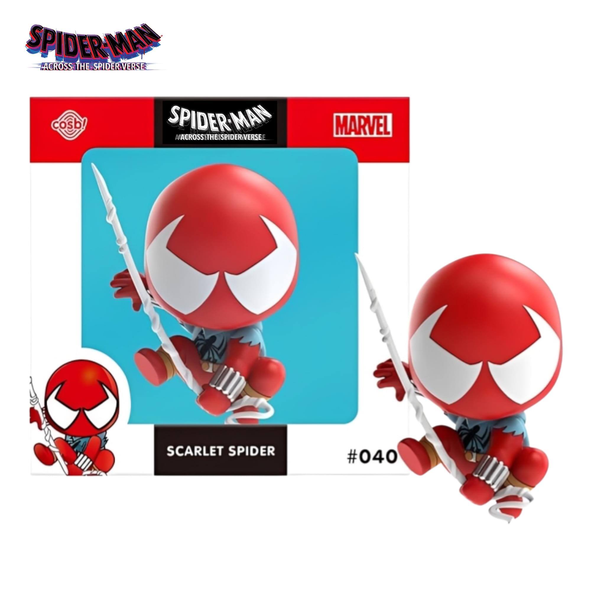 SPIDER-MAN ACROSS THE SPIDERVERSE  
cosb  
SPIDER MAN VACROSSITHESSPIDERVERSE  
MARVEL  
F  
SCARLET SPIDER #040