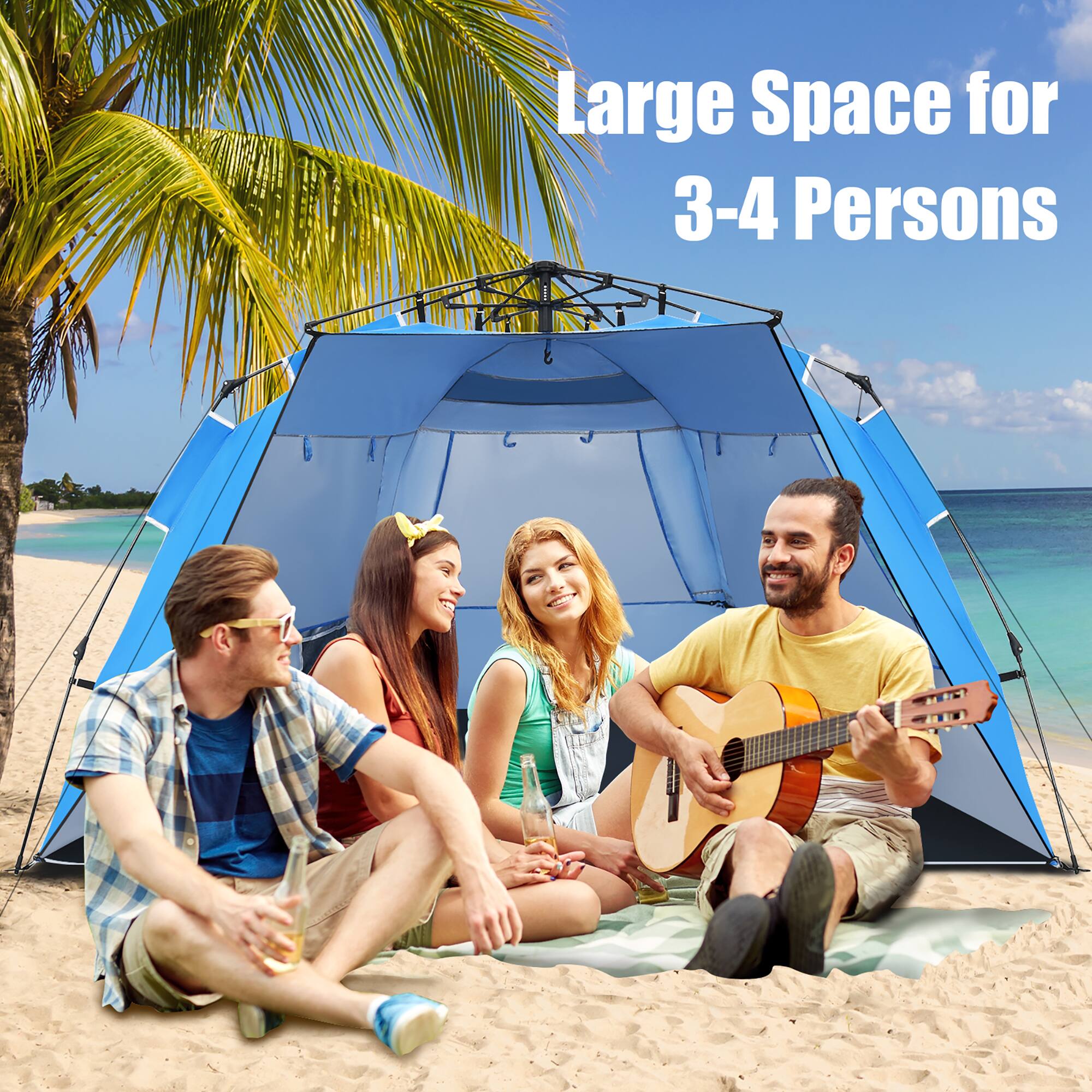 Large Space for 3-4 Persons