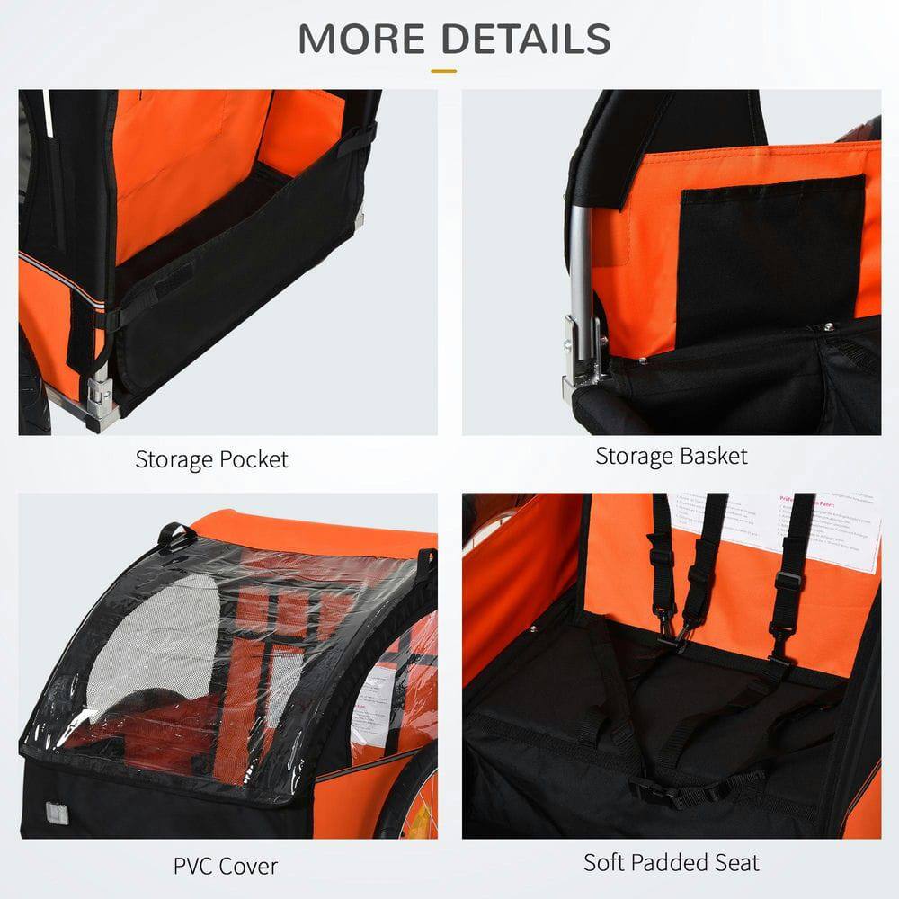 MORE DETAILS

- Storage Pocket
- Storage Basket
- PVC Cover
- Soft Padded Seat