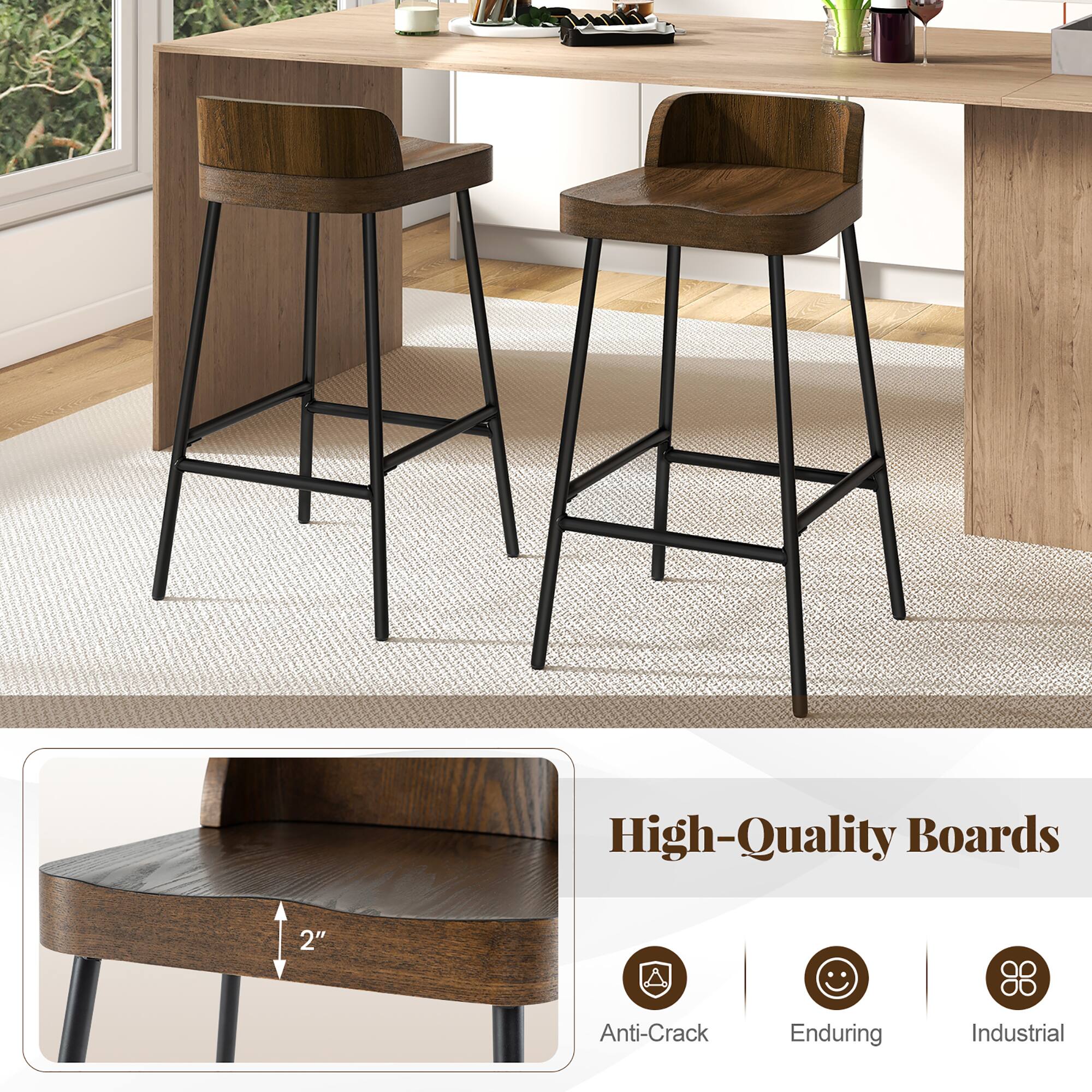 High-Quality Boards, 2", Anti-Crack, Enduring, Industrial