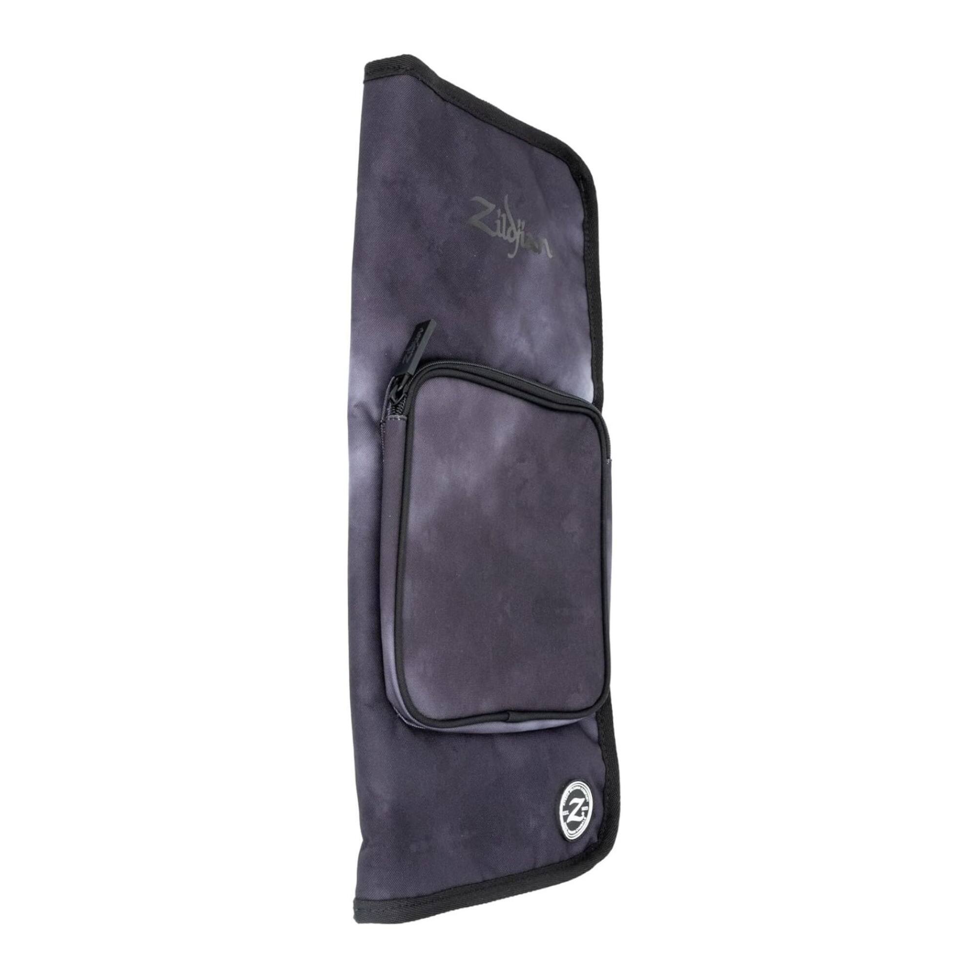 Left. Zildjian - Zildjian Student Stick Bag - Water-Resistant 600D Nylon (Black Rain Cloud).