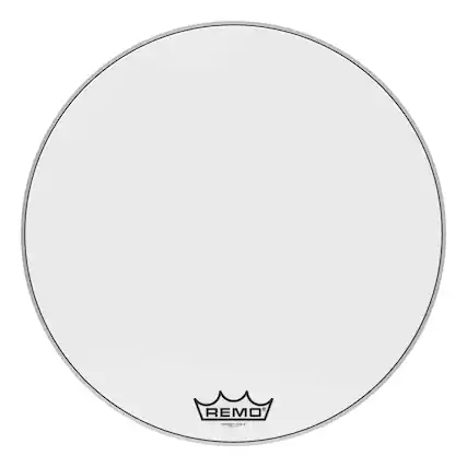 Front. Remo - Bass, Powermax 2, Ultra White, 30 Diameter, Mp.