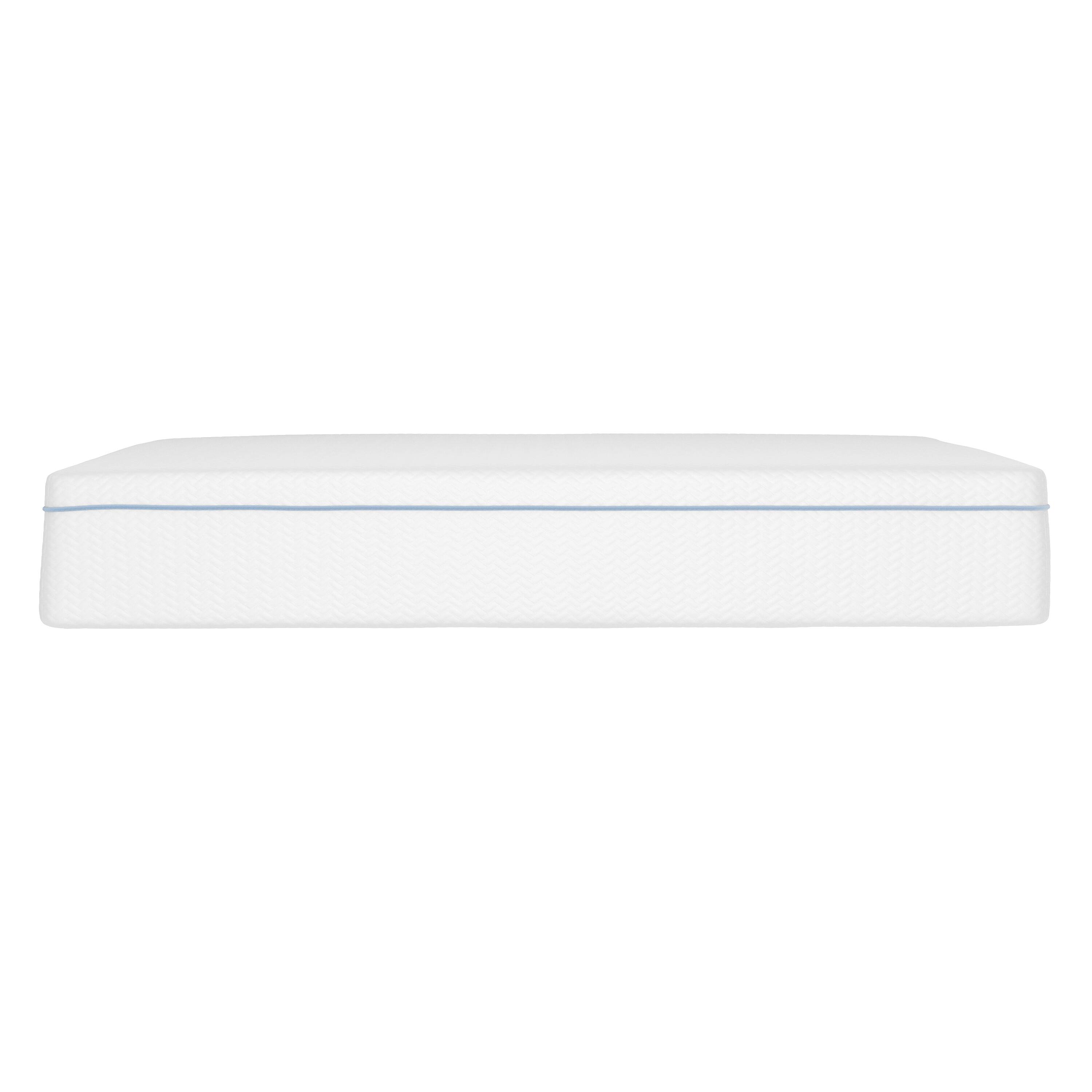 Alt View 24. Martha Stewart - Sleepcomplete Medium Support Dual-Action Green Tea Cooling Memory Foam Mattress in a Box - White.