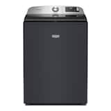 Maytag - 5.3 Cu. Ft. Smart Top Load Impeller Washer with Extra Power - Midnight Steel