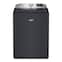 Maytag - 5.3 Cu. Ft. Smart Top Load Impeller Washer with Extra Power - Midnight Steel