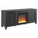 Angle. Camden&Wells - Chabot Crystal Fireplace TV Stand for TVs up to 65" - Charcoal Gray.