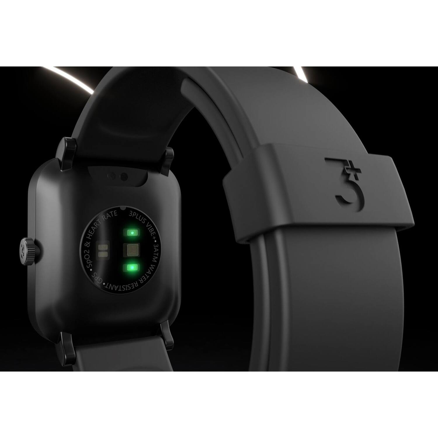 2 RATE 3PLUS HEART VIBE+. & SpO2 3TM GPS WATER RESISTANT. 3