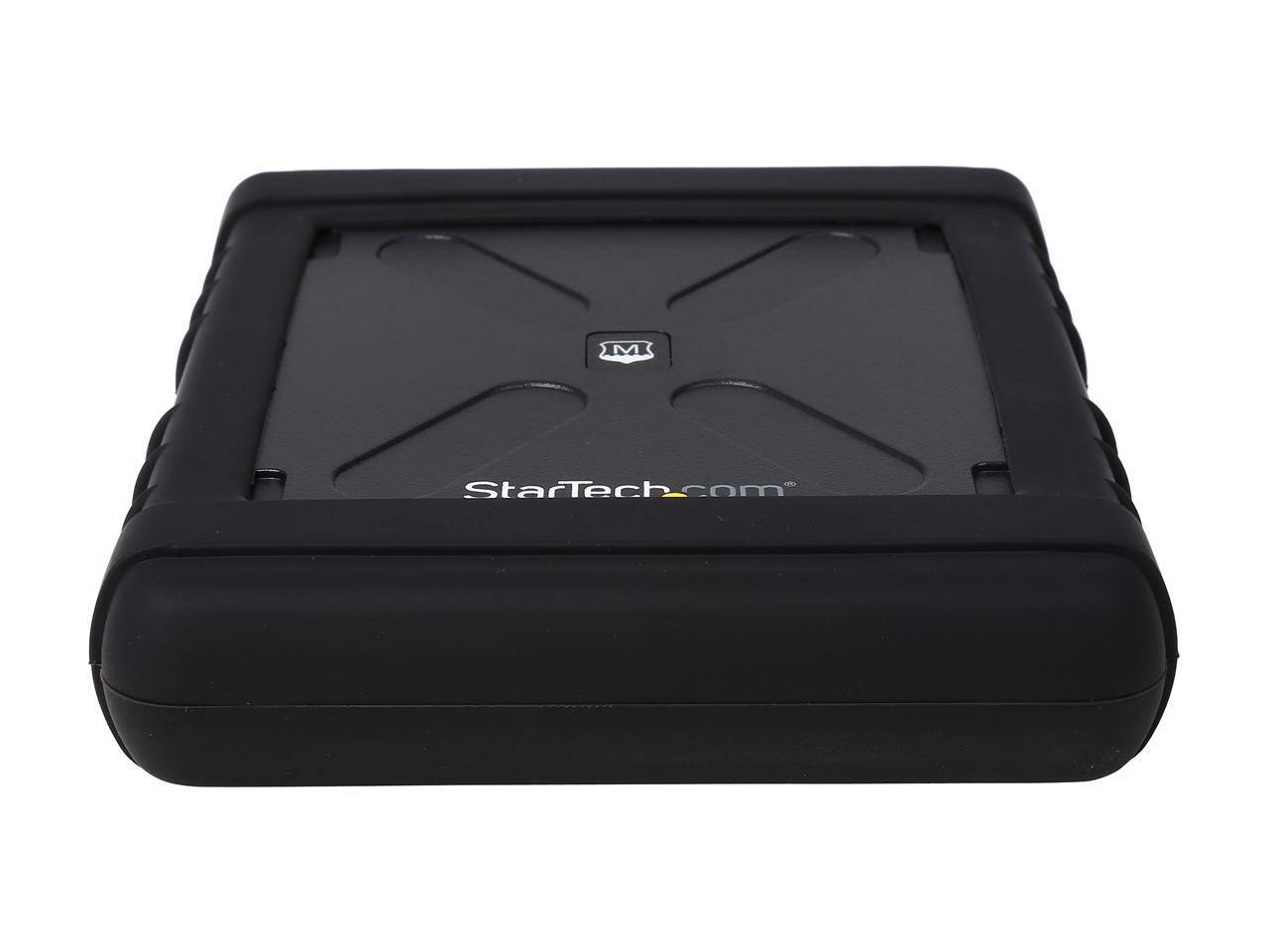 Alt View 2. StarTech.com - StarTech S251BRU33 2.5" USB 3.0 Rugged HDD Enclosure - UASP, Tool-Less, IP54.