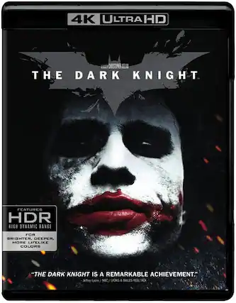 Front. The Dark Knight - 4K Blu-Ray.