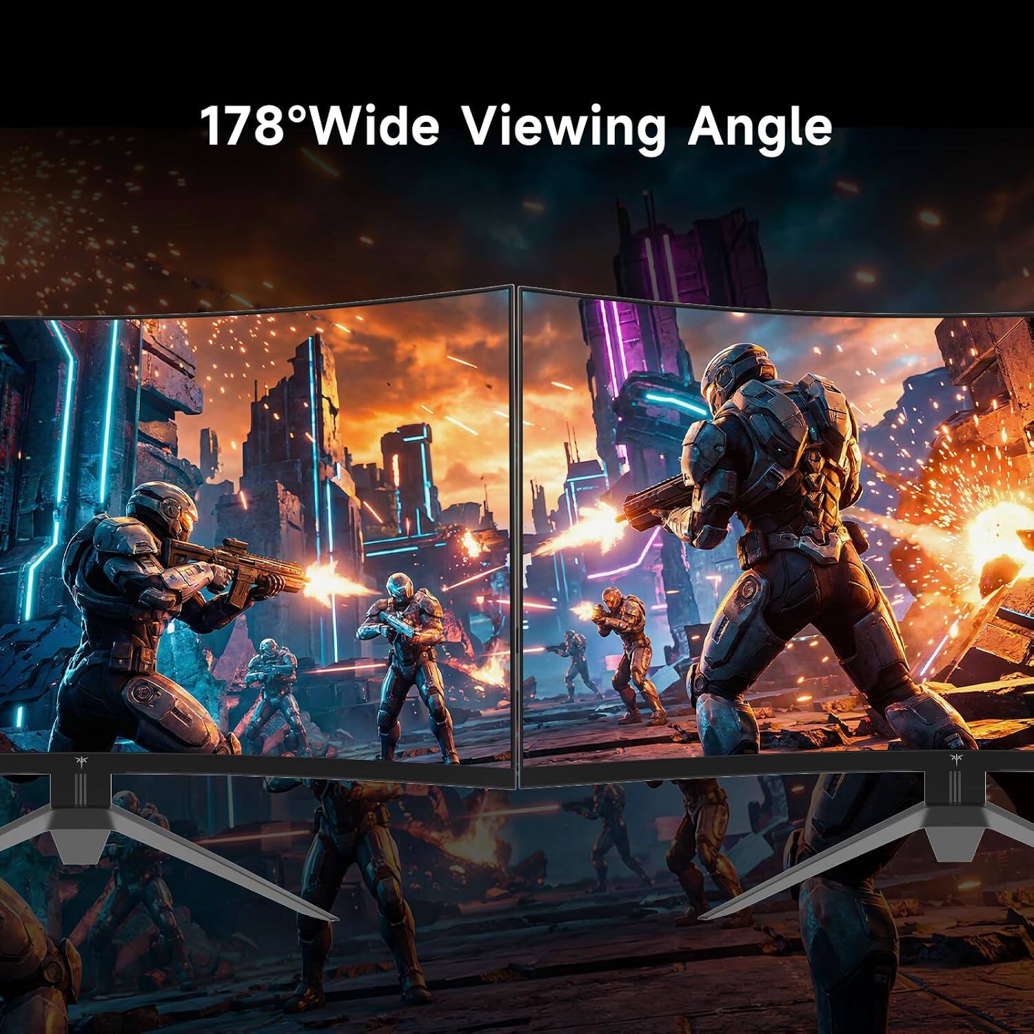 178° Wide Viewing Angle