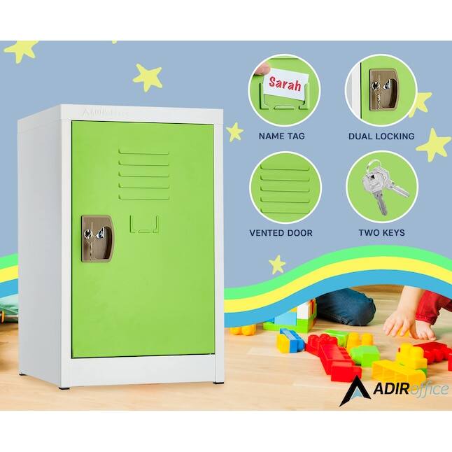 Sarah, NAME TAG, DUAL LOCKING, VENTED DOOR, TWO KEYS, ADIR, ADIRoffice