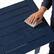 Alt View 10. Famapy - HDPE Outdoor Dining Table with Umbrella Hole & Cap-Solid Panel Patio Table for 8 People Weatherproof & Low Maintenance - Navy blue.