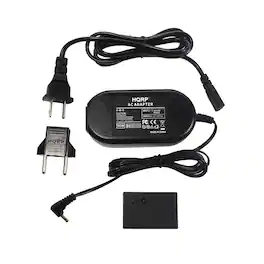 HQRP - AC Adapter Kit for Canon ACK-E12 EOS M M2 M10 M50 M100 M200 Kiss M Digital Camera