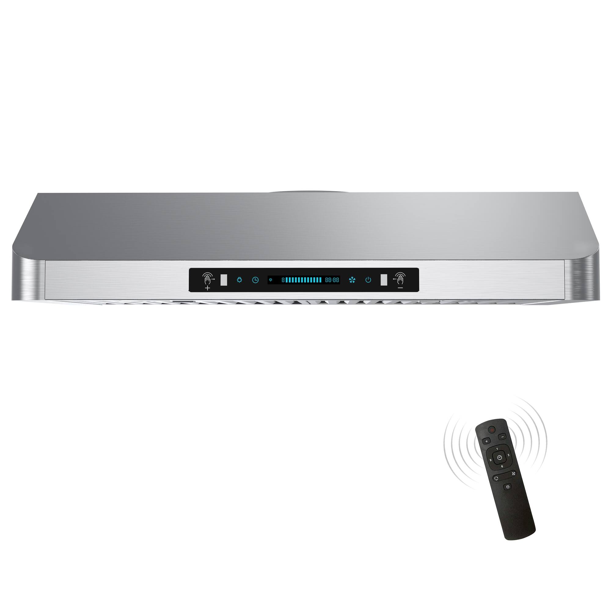ZJKLA - 30 inches - Externally Vented - Under cabinet Range Hood - Stainless Steel