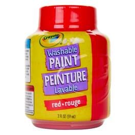 Crayola - Washable Paint 2oz Red
