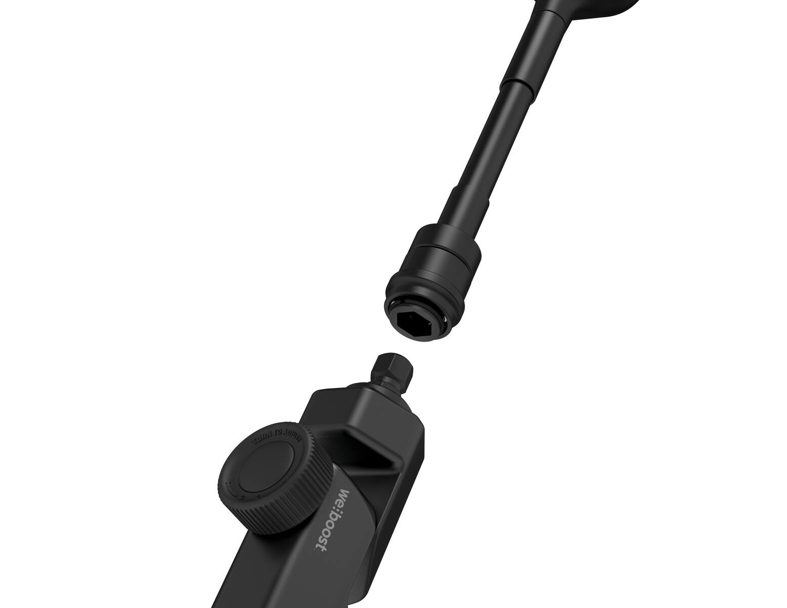 Alt View 2. weBoost - Work Truck – Professional-Grade Cell Phone Booster – Utility, Fleet & Rugged Vehicles | Made in USA - Red.