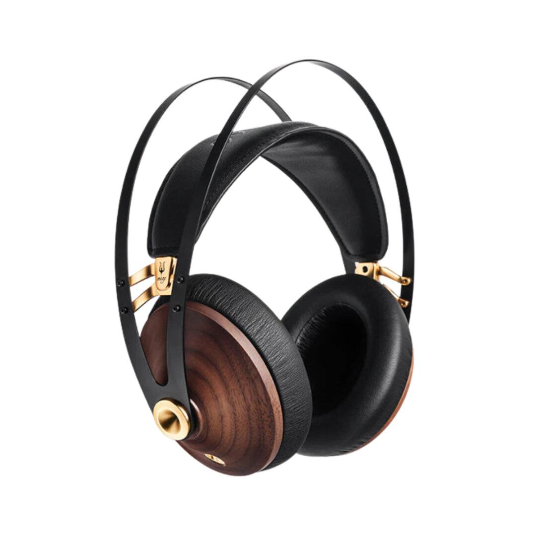 Front. Meze Audio - Meze Audio 99 Classics Headphones - Walnut Gold - Gold.