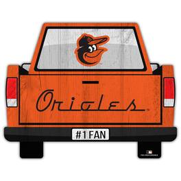 Fan Creations - Baltimore Orioles 12'' x 12'' Truck Back D-cor - Multicolor
