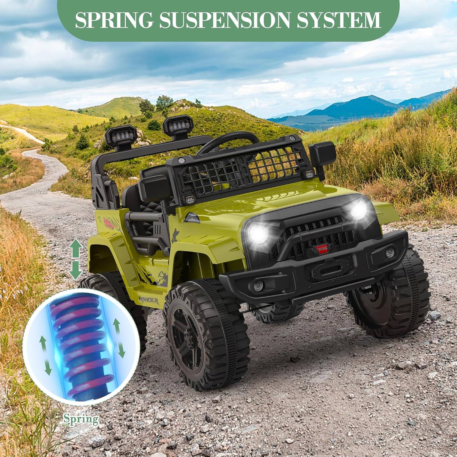 SPRING SUSPENSION SYSTEM

Spring