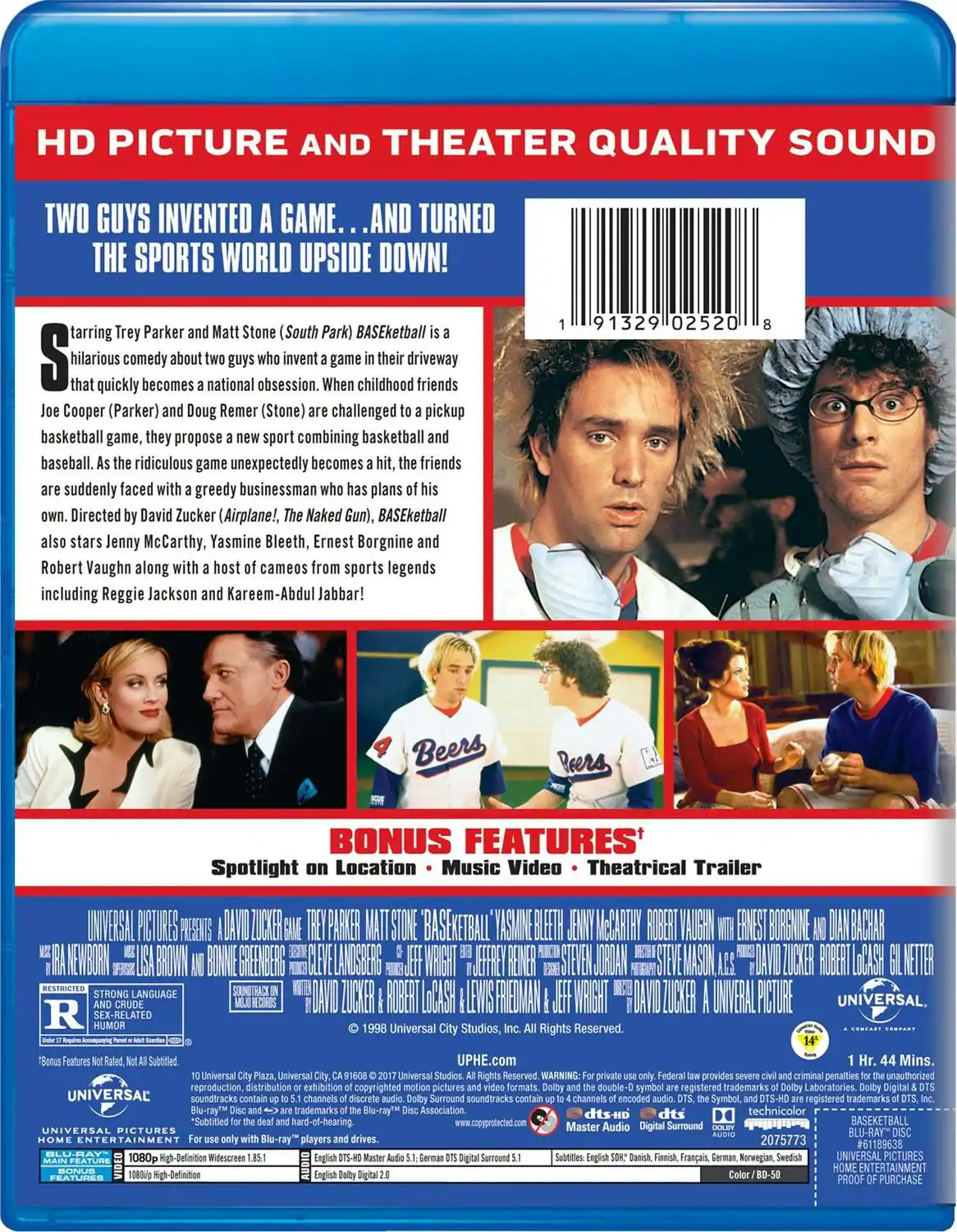 Back. BASEketball [Blu-ray].
