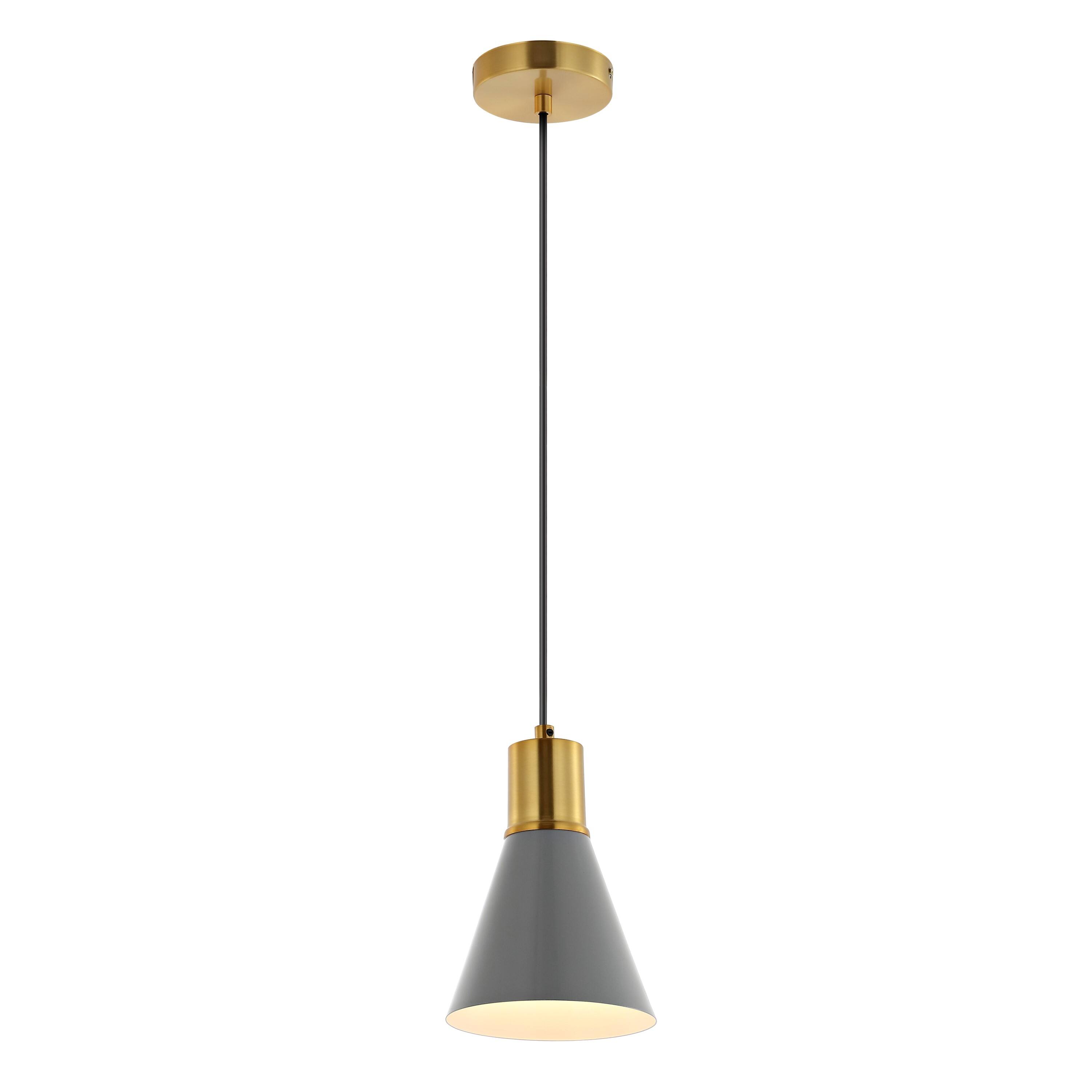 Gray/Brass Gold
