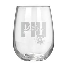 Great American Products - Etched 17oz. City Stemless Wine Glass - Multicolor